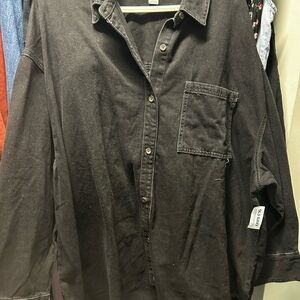 Old Navy Classic Black Shirt
